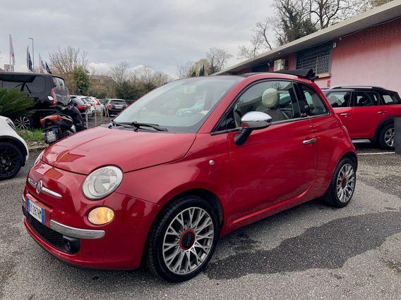 Fiat 500 C 1.2 Sport Passion Red Unipro