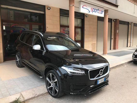 Volvo XC 90 XC90 D5 AWD GEARTRONIC 7 pti R-DESIGN TETTO LED NAVY 22