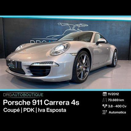 Porsche 911 3.8 Carrera 4S Coupé PDK/IVA ESP/TETTO/SCARICHI/18VIE