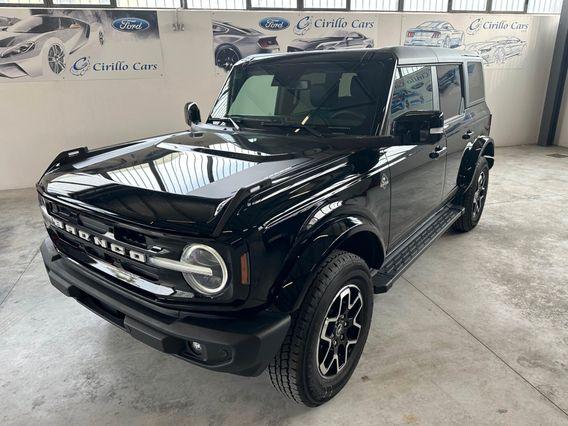 FORD BRONCO OUTER BANKS 2.7 ECOBOOST V6 335 CV 246 KW TRASMISSIONE AUTOMATICA A 10 RAPPORTI