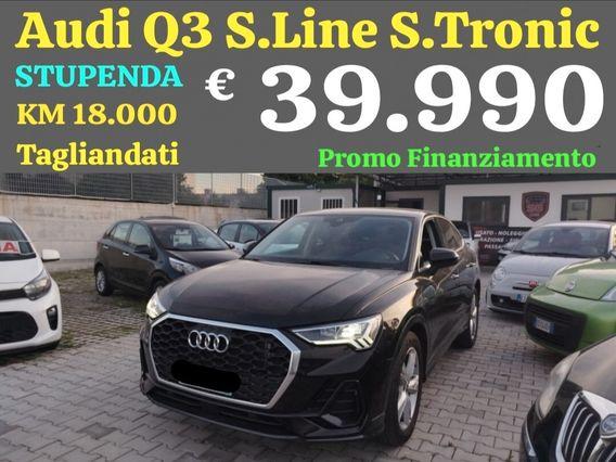 Audi Q3 S.Tronic S.Line KM 18 Mila