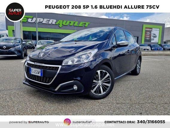 Peugeot 208 5p 1.6 bluehdi Allure 75cv 5 Porte
