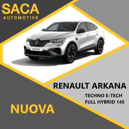Renault Arkana Full Hybrid E-TECH 145 CV Techno NUOVA
