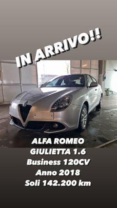 Alfa Romeo Giulietta 1.6 JTD 120 CV Business IN ARRIVO