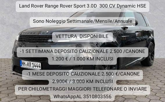 Land Rover Range Rover Sport 3.0D l6 300 CV Dynamic HSE