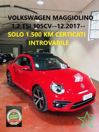 Volkswagen Maggiolino 1.2 TSI Design BlueMotion Technology km 1.600-millesecicento km
