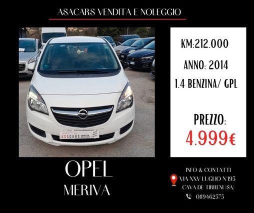 Opel Meriva 1.4 Turbo 120CV GPL