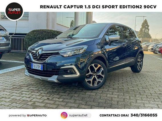 Renault Captur 1.5 dci Sport Edition2 90cv
