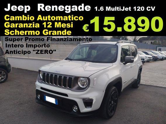 Jeep Renegade 1.6 Mjt 120 CV Limited AUTOMATICA