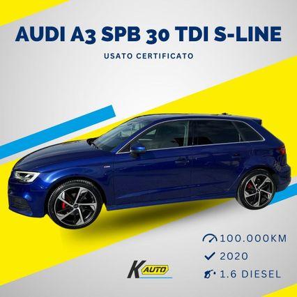 Audi A3 SPB 30 TDI S-Line